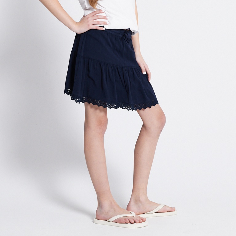 Frill skirt "Blake star" Navy